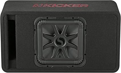 KICKER 45VL7R122 Single 12" L7R Loaded Vented Enclosure