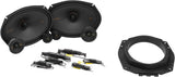 KICKER 51KSS369 Component Speaker System, 3-Way Design