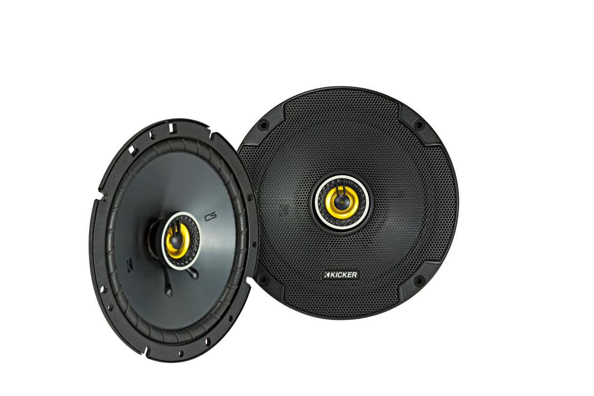 Kicker 46CSC654 – 6.5″ (160mm) 100 Watts RMS 2-way