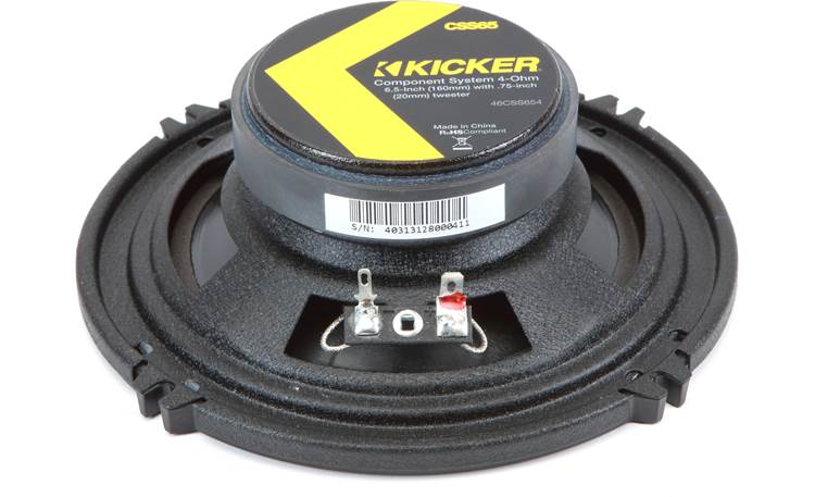 Kicker 46CSS654 - CS Series 6-1/2" component speaker system