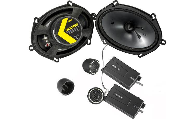 Kicker 46CSS684 - CS Series 6"x8" component speaker system
