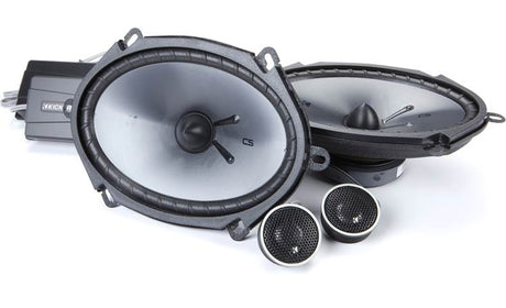 Kicker 46CSS684 - CS Series 6"x8" component speaker system