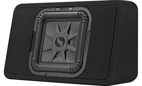 Kicker 46TL7T102 - Sealed 2-ohm enclosure with single 10"