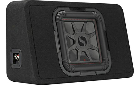 Kicker 46TL7T102 - Sealed 2-ohm enclosure with single 10"