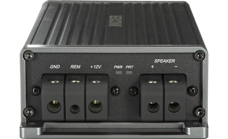 Kicker 47KEY500.1 - Compact mono subwoofer amplifier with automatic tuning DSP