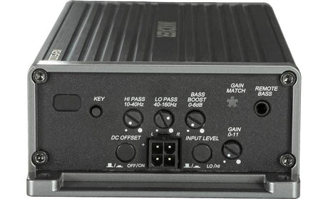 Kicker 47KEY500.1 - Compact mono subwoofer amplifier with automatic tuning DSP