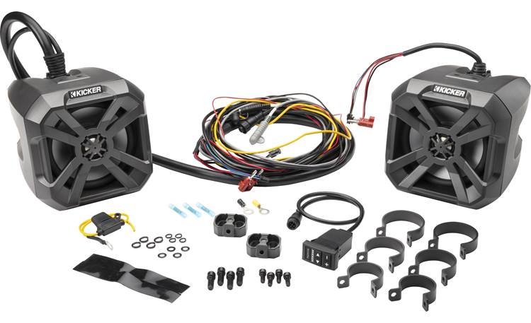 Kicker 48BTCAN65 - 6-1/2" PowerCan speakers with LED lighting