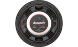 Kicker 48CWRT102 - 10" shallow-mount subwoofer with dual 2-ohm voice coils