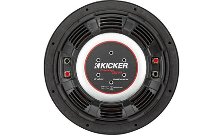 Kicker 48CWRT102 - 10" shallow-mount subwoofer with dual 2-ohm voice coils