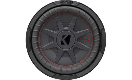 Kicker 48CWRT102 - 10" shallow-mount subwoofer with dual 2-ohm voice coils