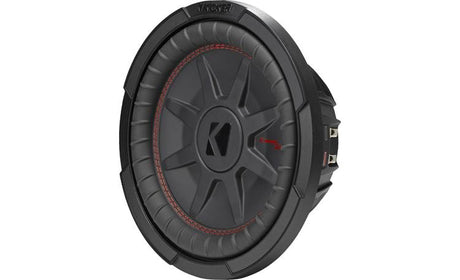 Kicker 48CWRT102 - 10" shallow-mount subwoofer with dual 2-ohm voice coils