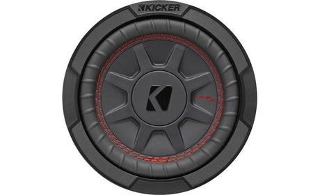 Kicker 48CWRT674 - 6-3/4" shallow-mount subwoofer with dual 4-ohm voice coils