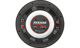 Kicker 48CWRT82 - 8" shallow-mount subwoofer with dual 2-ohm voice coils