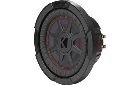 Kicker 48CWRT84 - 8" shallow-mount subwoofer with dual 4-ohm voice coils
