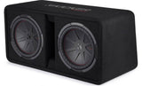 Kicker 48DCWR122 - Ported enclosure with two 12" CompR® subwoofers