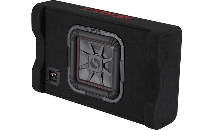 Kicker 49L7TDF102 - Sealed downward-firing enclosure with L7T 10" 2-ohm
