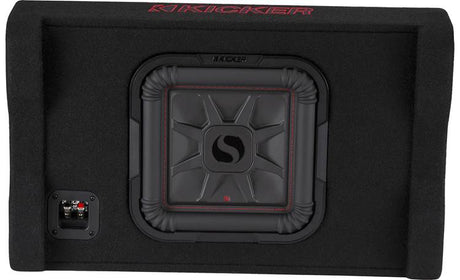 Kicker 49L7TDF102 - Sealed downward-firing enclosure with L7T 10" 2-ohm