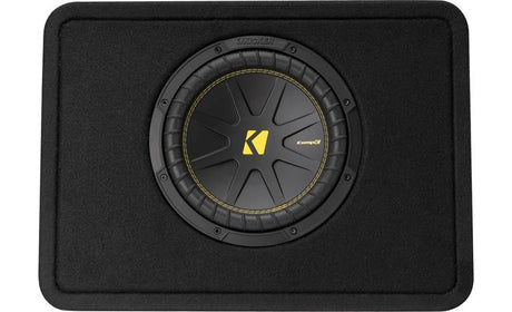 Kicker 50TCWC104 - loaded enclosure places a 10" CompC