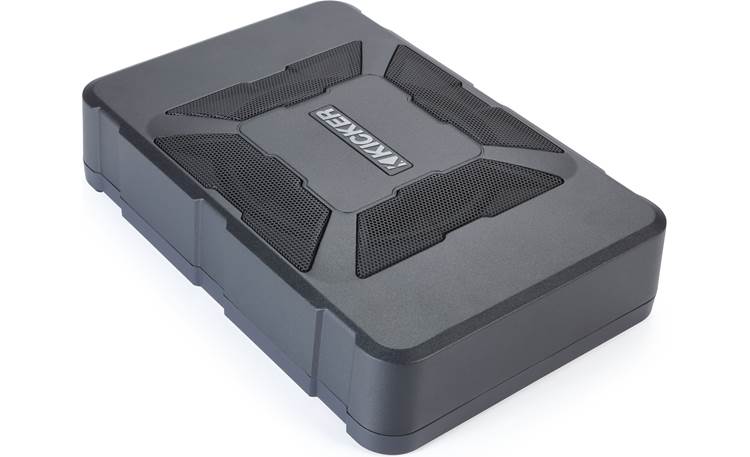 Kicker 51HS8 -Hideaway™ compact powered subwoofer with 8" sub and 150-watt amp