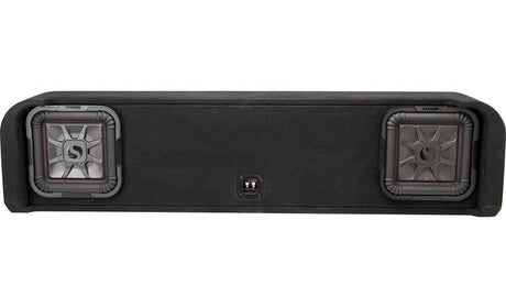 Kicker 51KFDL7T102 - L7T custom subwoofer enclosure with two 10" speakers