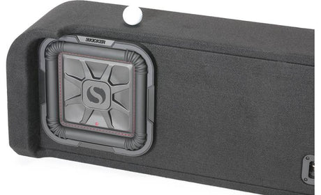 Kicker 51KFDL7T102 - L7T custom subwoofer enclosure with two 10" speakers