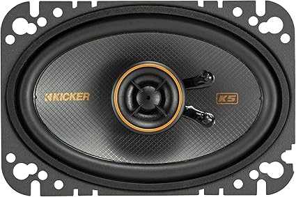 Kicker 51KSC4604 KS-Series 4x6 Coaxial Speakers