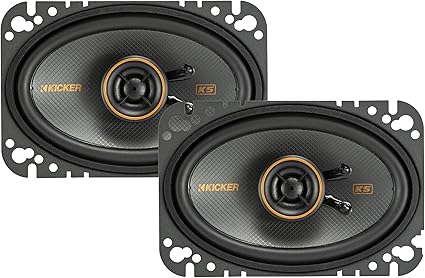 Kicker 51KSC4604 KS-Series 4x6 Coaxial Speakers