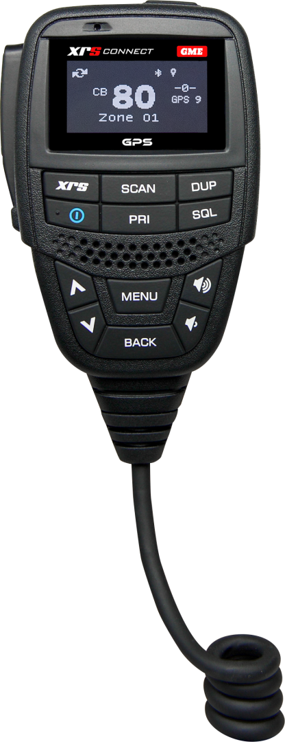 GME MC668B-IP IP67 OLED Controller Microphone for XRS-390C UHF Radio