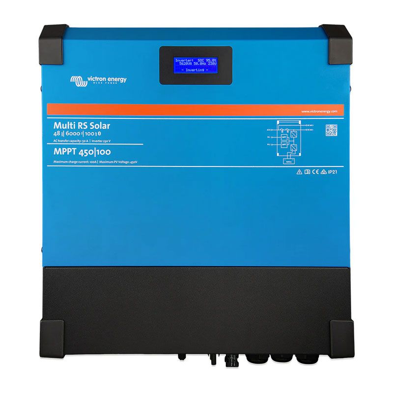 Multi RS Solar Inverter Charger MPPT 48V 6000VA 48/6000/100-450/100