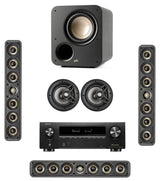 Polk DPSSE51 Custom 5.1ch Home Theatre Package