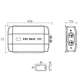 Pro Wave Inverter Pure Sine Wave 12V 2700W
