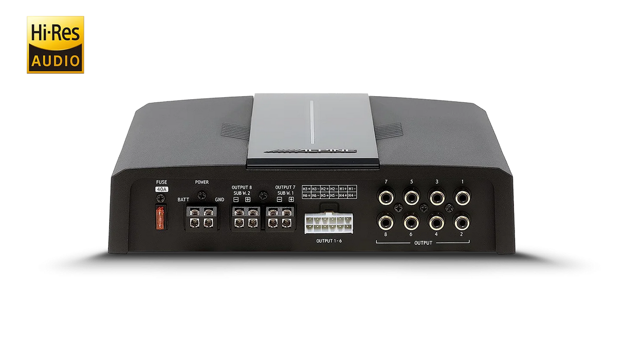 Alpine PXE-C80-88 OPTIM 8 8-Channel Sound Processor and Amplifier with Automatic Sound Tuning