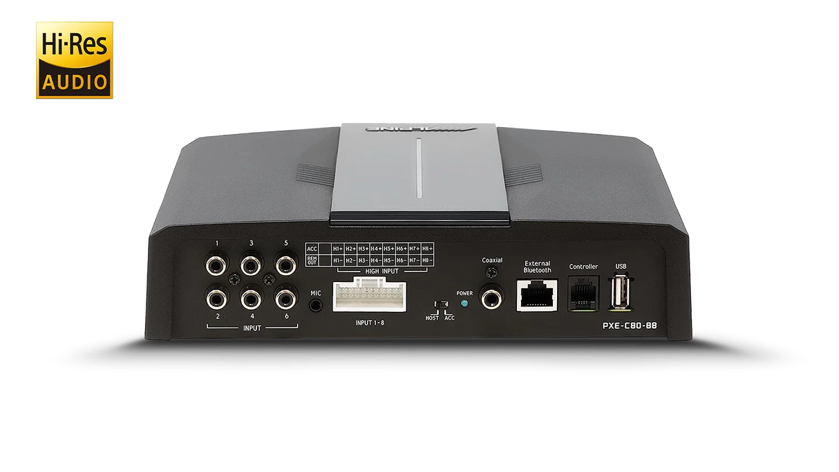 Alpine PXE-C80-88 OPTIM 8 8-Channel Sound Processor and Amplifier with Automatic Sound Tuning