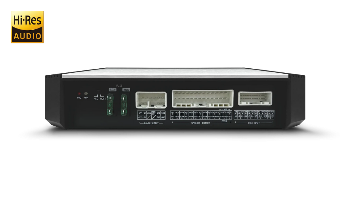 Alpine PXE-X121-12EV 12-Channel EV-Series Hi-Res Audio Processor Amplifier