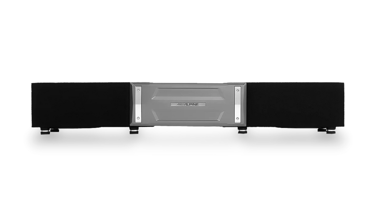 Alpine R2-DB8V-TRK Dual 8” R-Series Preloaded Truck Subwoofer Enclosure