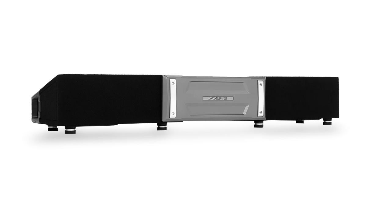 Alpine R2-DB8V-TRK Dual 8” R-Series Preloaded Truck Subwoofer Enclosure