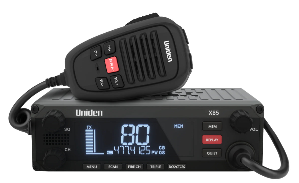 Uniden X85 DIN Mount UHF CB Radio