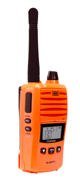 GME TX6165XO 5/1 Watt IP67 UHF CB Handheld Radio Blaze Orange