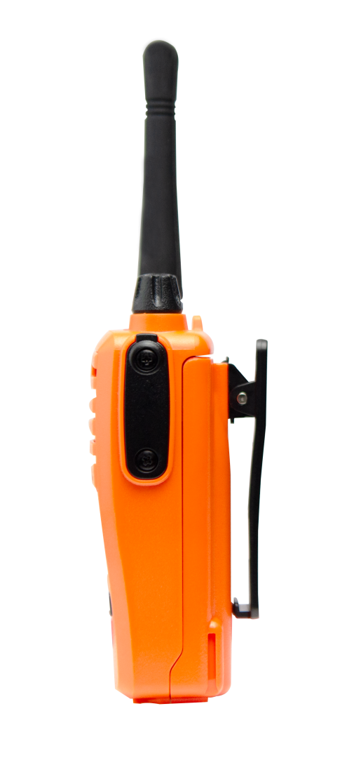 GME TX6165XO 5/1 Watt IP67 UHF CB Handheld Radio Blaze Orange