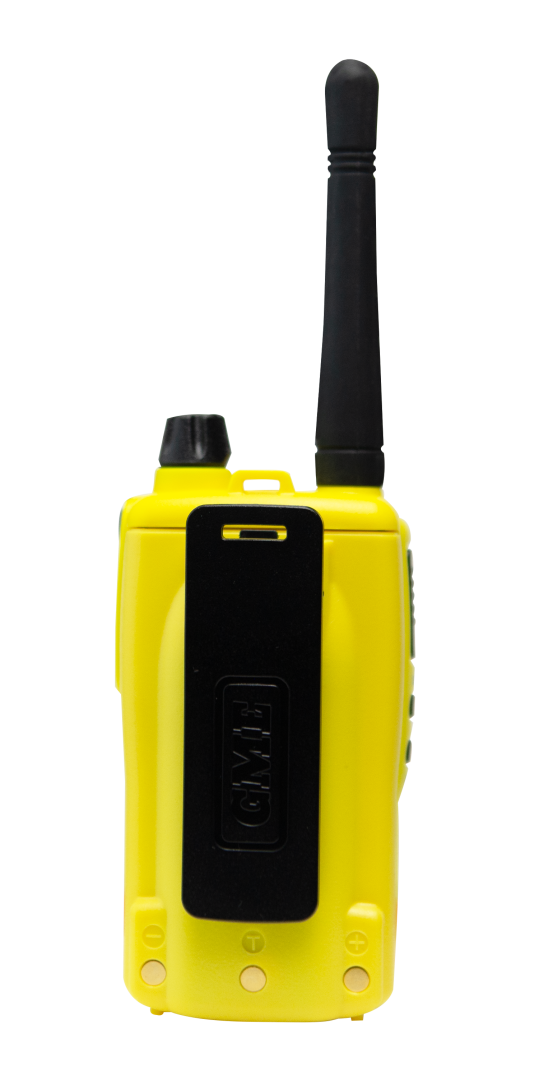 GME TX6165XY 5/1 Watt IP67 UHF CB Handheld Radio Yellow