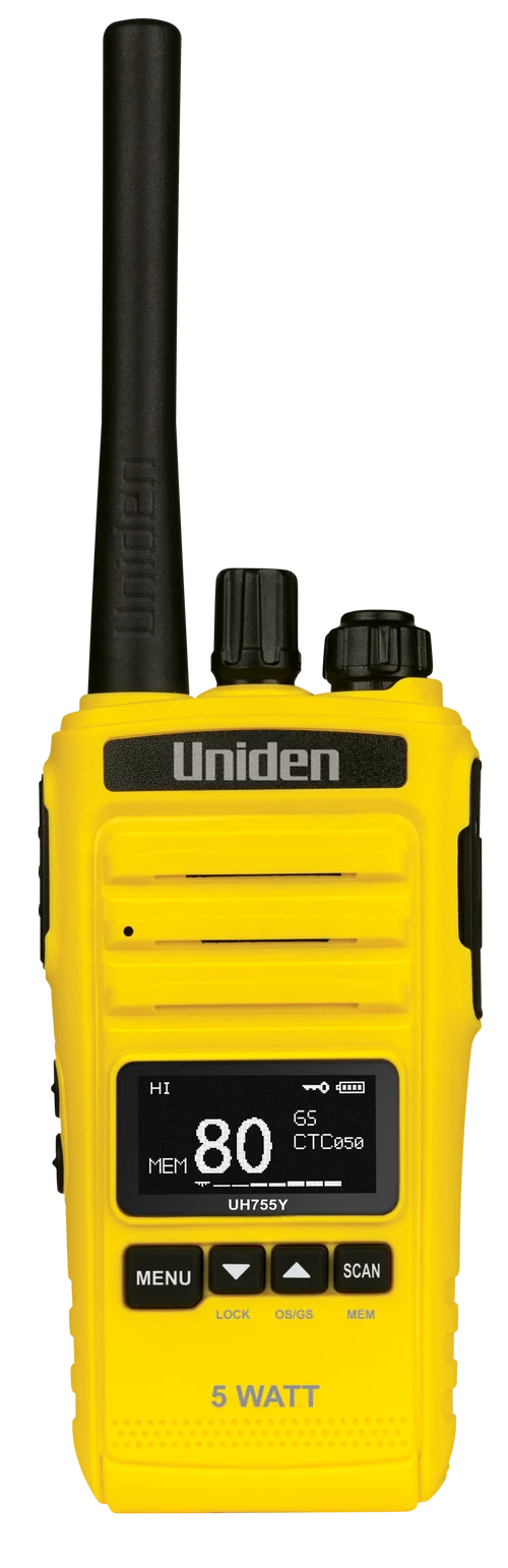Uniden UH755-Y Hand Held Radio