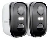 Uniden App Cam Solo X2K-2 2K Super HD Spotlight Security Camera Twin Pack