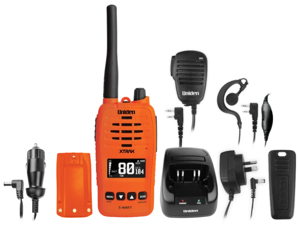 Uniden XTRAK50-O Handheld UHF Radio