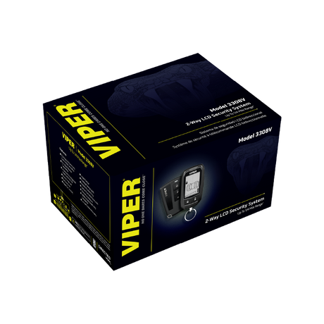 VIPER 3308V LCD 2-Way Security System