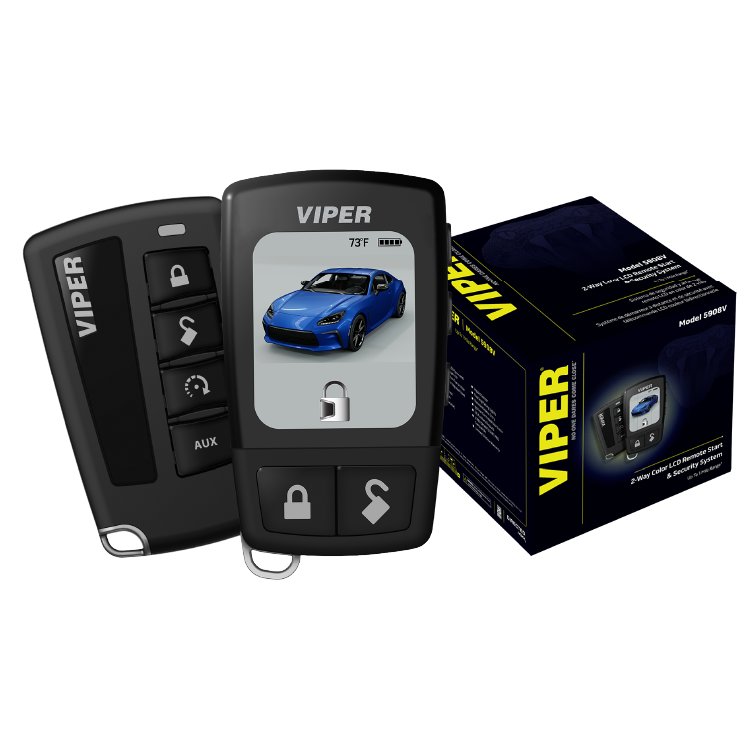 VIPER 5908V LCD 2-Way Security + Remote Start System