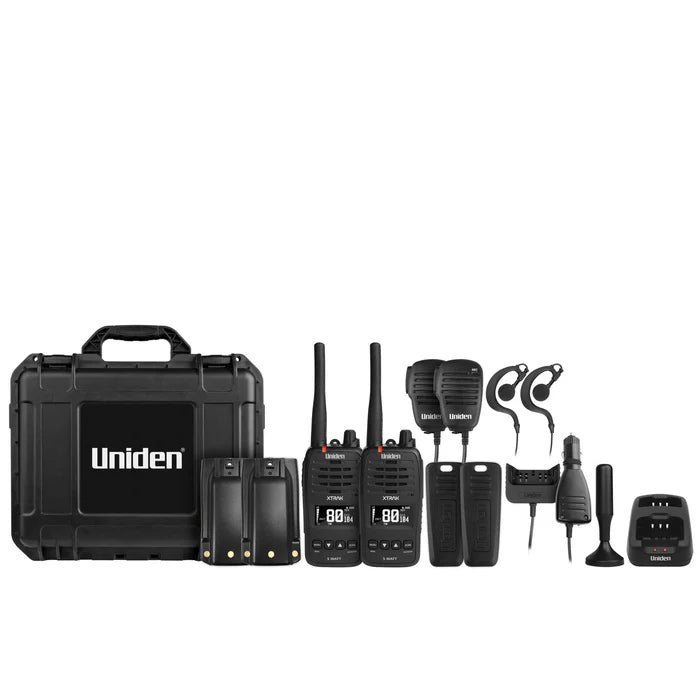 Uniden XTRAK50-2TP Hand Held UHF Twin Pack
