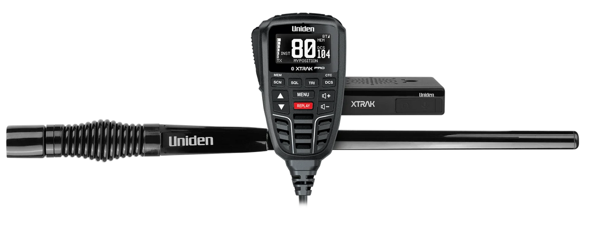 Uniden XTRAK 80 Pro 4x4 Pack Smart UHF CB Radio
