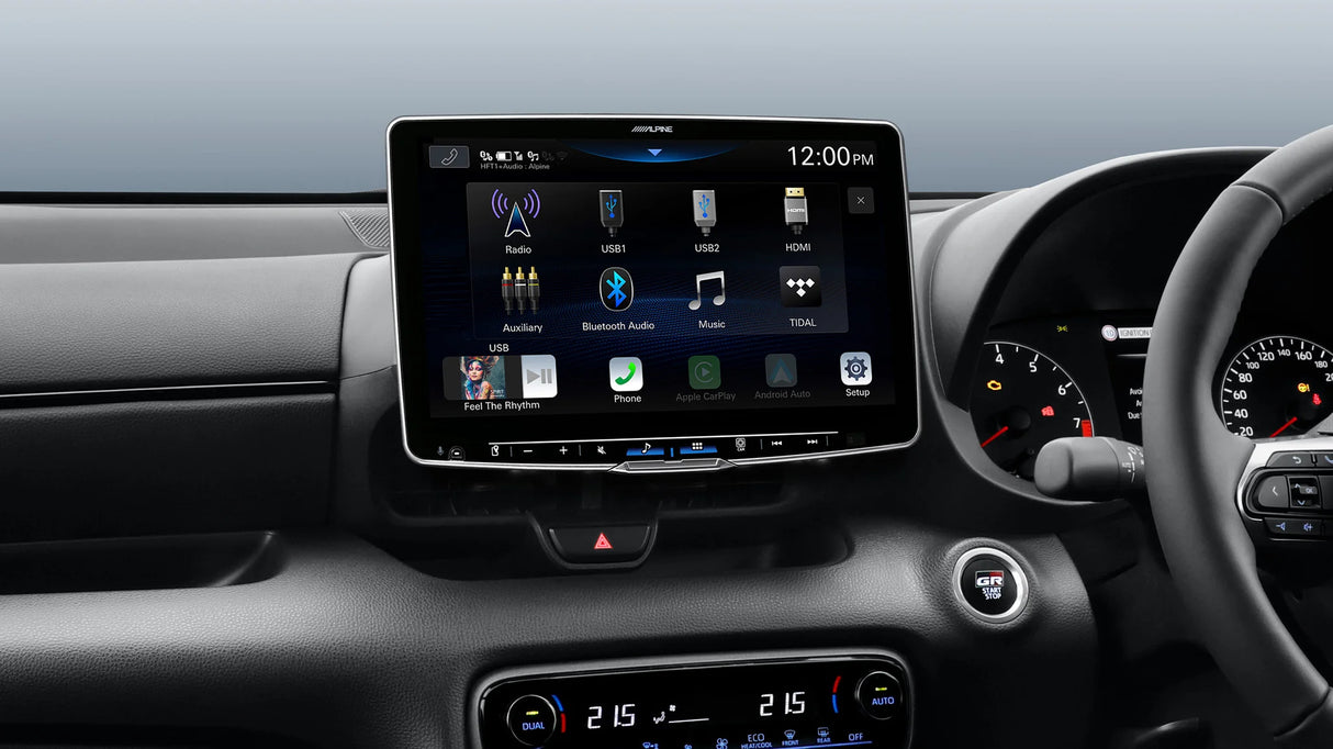 Alpine YARIS-GR20-F511A Premium Infotainment Solutions for Toyota GR Yaris