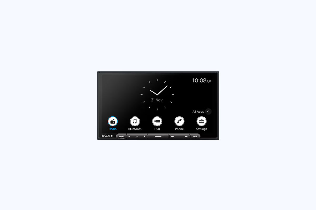 Sony XAV-AX6000 6.95" Head Unit – Wireless Apple CarPlay & Android Auto, HDMI
