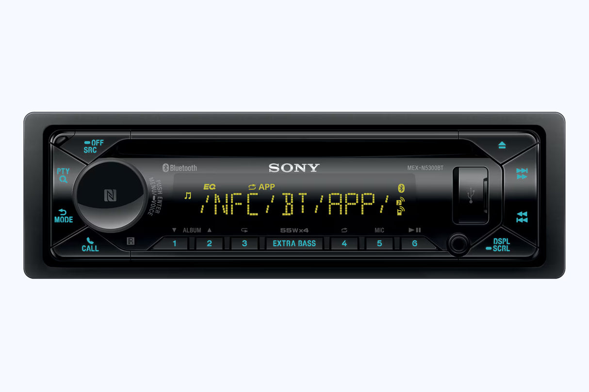 Sony MEXN5300BT AM/FM CD SMARTPHONE CONNECTIVITY